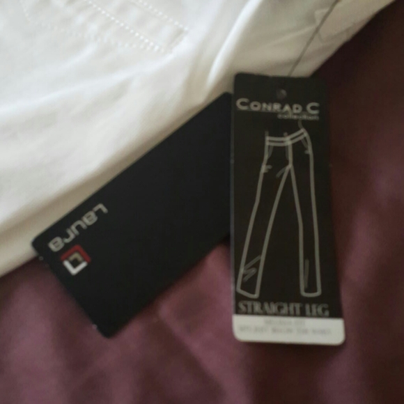 NWT Conrad C Laura white pants size 10 - Picture 5 of 12